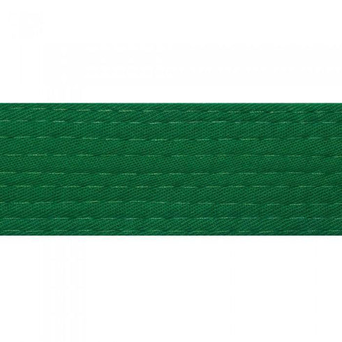 BOLD LOOK MERROWED END - SOLID COLOR BELTS-GREEN-1